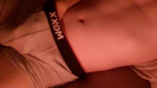 Horny stud jerking off after workout - ONLYFANS @mattrho