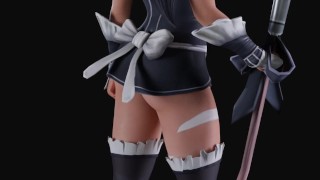 Nidalee French Maid Skin Preview [In Clothes] (By Arhoangel) [League of Legends]