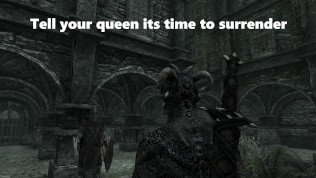 Queen Andrea Surrenders To The Argonians