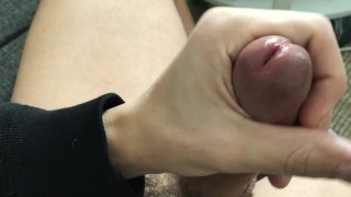 Dude jerking off while watching porn / ASMR (use headphones)