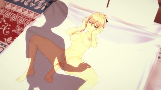 GENSHIN IMPACT JEAN passionate day off (3D HENTAI)