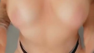 MILF riding dildo