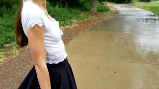 First video of me flashing ever. I was so nervous!
