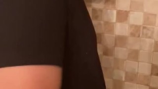 Showering fully clothed 