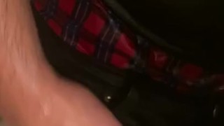 Ripping up my jeans and boxers 