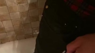 Ripping up my jeans and boxers 