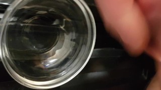 Horny straight husband makes Snapchat for straight bicurious husband and eats his cum