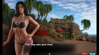 TREASURE OF NADIA 34 - ASH GET NAOMI NAKED ON HER BEACH