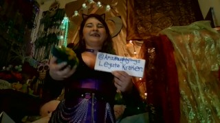 Latex Dominatrix Kendal Kink Leyuto Kraken Fantasy Dildo Toy Review! 12/10! My favorite Toy