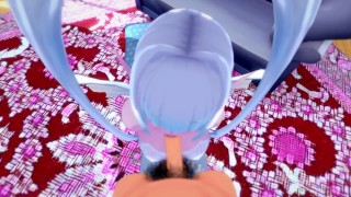 3D/Anime/Hentai: Spirit Girl gives the best blowjobs !! (POV)