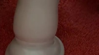 Milf toys with a toy