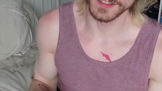 Steel Toy Anal Masturbation