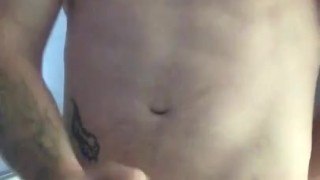 Heavy cum - jerking off