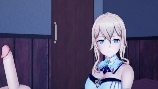 JEAN GENSHIN IMPACT PASSIONATE BLOWJOB AND SEX (3D HENTAI)