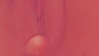 Chubby Little Slut Plays With Her Wet Pussy After Edging For A Week! 