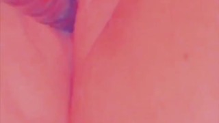 Chubby Little Slut Plays With Her Wet Pussy After Edging For A Week! 