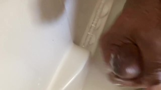 Quick nut in the shower before work 