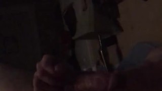 Solo masturbation after edging for days .. nice big load from my thick dick 