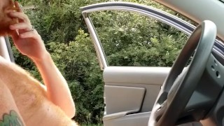 Showing grandpa what he's missing, letting some man watch me playing with my dick!