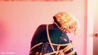 Latex Fetish Bondage Kinky Free Porn Video with hot blonde MILF
