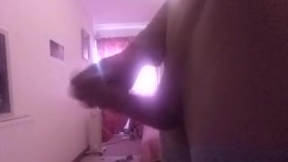 Daddy's bored sissy, rides and cums