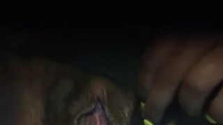Pissing in my favorite green panties 