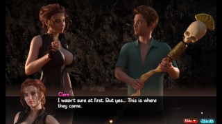 TREASURE OF NADIA 47 - I MEET WITH CLARE IN A NEW CAVE WHEN I FOUND A SHAMAN STAFF