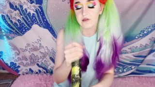 Rainbow Dash Sucks off New Recruit's Horse Cock