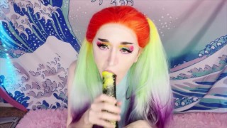Rainbow Dash Sucks off New Recruit's Horse Cock