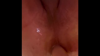 Dildo cock riding!