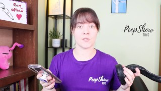 Toy Review - Mr. Hankey's Toys Venomous Tongue Dildo, Super Soft Silicone