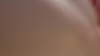 Creampie anal with a surprise 