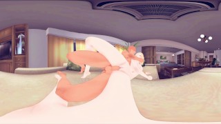 [VR 360 4K] Amelia Watson Hololive Side position