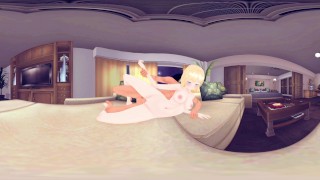 [VR 360 4K] Amelia Watson Hololive Side position