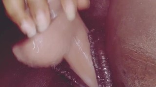 Creamy juicy pussy play time 