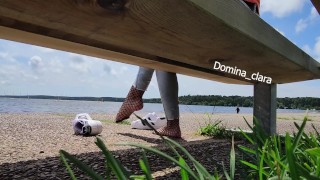 Outdoor Shoeplay (Superstart & Fishnets)
