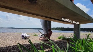 Outdoor Shoeplay (Superstart & Fishnets)