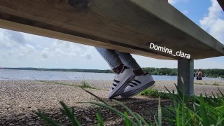 Outdoor Shoeplay (Superstart & Fishnets)