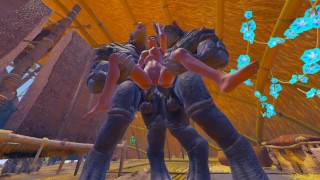 Two Furry Alien Fuck My Wife Double Anal