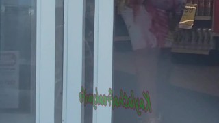 Big Booty Slut Wife Candid @ Store 