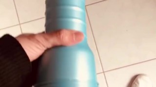 I play with a fleshlight and cum / FLESHJACK