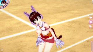 【エロゲーコイカツ！】僕のヒーローアカデミア マンダレイ(送崎信乃)3DCG巨乳アニメ動画(ヒロアカ)[Hentai Game Koikatsu! Shino Sosaki(Anime 3DCG