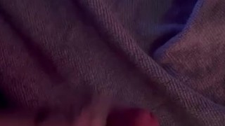 Hairy metal guy cumming