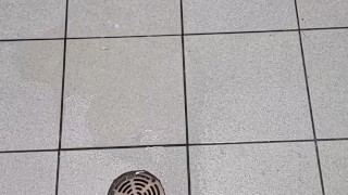 Gas Station Floor Piss