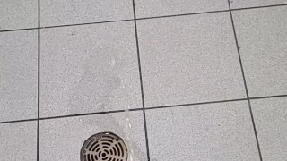 Gas Station Floor Piss