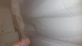 Stroking Big Hard Cock in Shower. Where should I CUM?