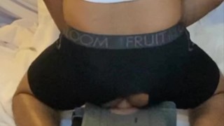 Horny bubble rides toy