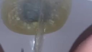 Close up pee 