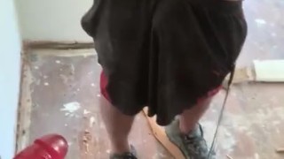 Showing my cuck who’s really the BOSS on the job site! XRated construction! 