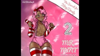 You and Mr. Mint have some fun with a double dildo